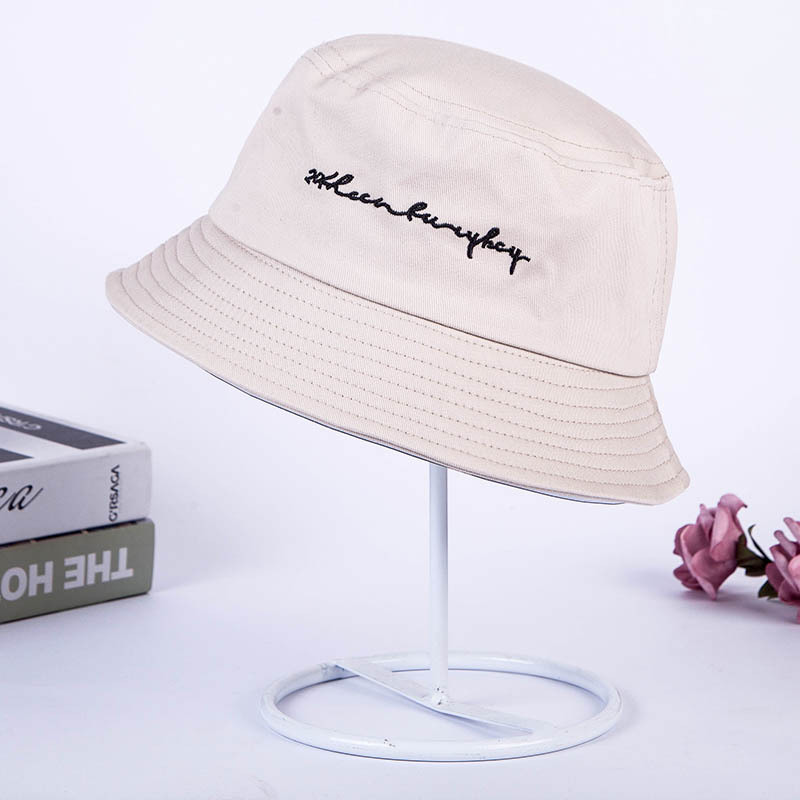 Cheapest custom logo mens blank wide brim bucket hat women caps